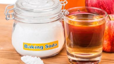 Photo of BAKING SODA AND APPLE CIDER VINEGAR FOR BELLY FAT