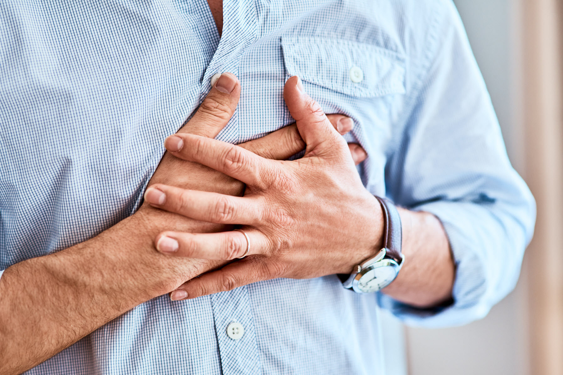 Photo of Chest Pain: Symptoms & Signs